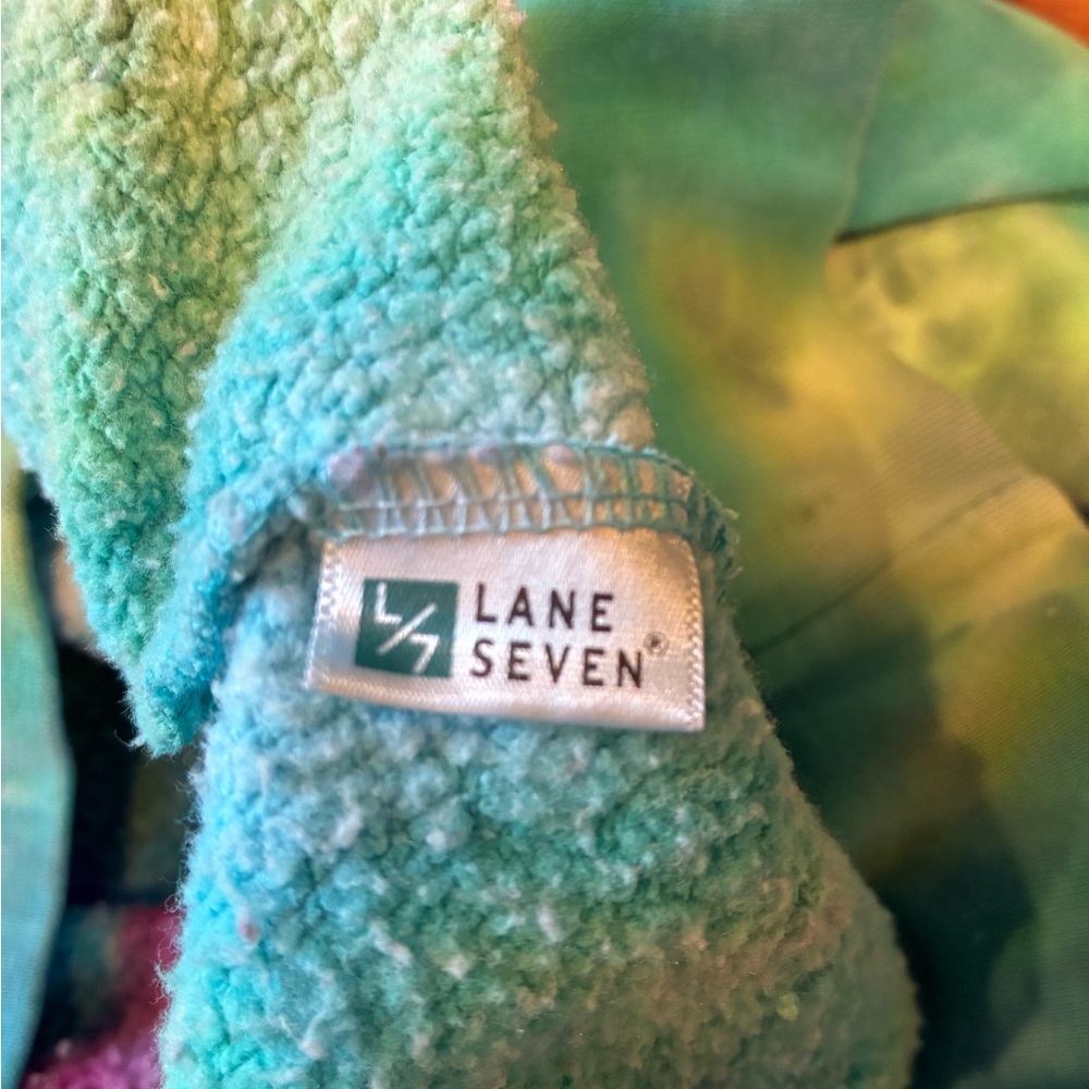 Vibrant Multicolor Tie-Dye Hoodie - Picture 11 of 12